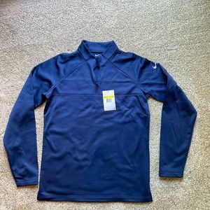 Classic blue Nike Golf 1/4 zip —size Small